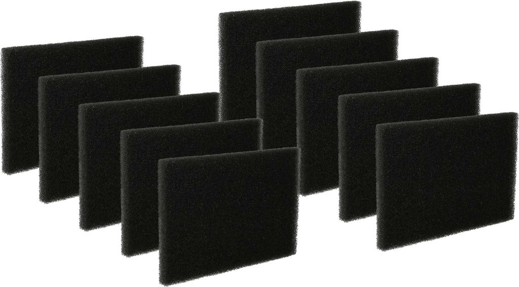 vhbw 10x Schaum-Filter kompatibel mit Privileg / Quelle Staubsauger