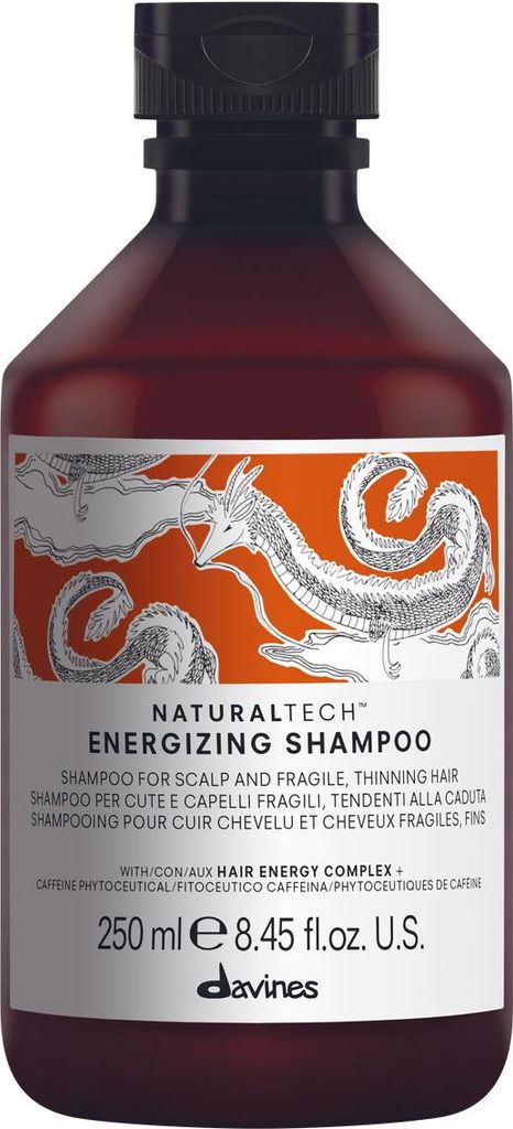 Davines Energizing Shampoo, 250 ml, Shampoo, Frauen, Dünnes Produktbild 