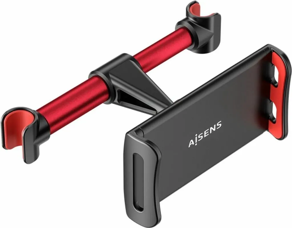 Porta Tablet per Bambini Auto Aisens MSC1P-105 Nero Rosso Robusto