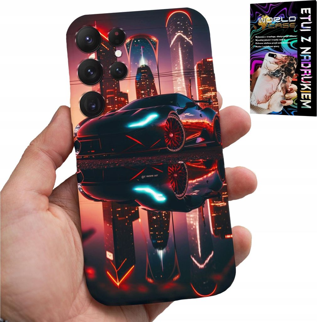 Gehäuse Für Samsung Galaxy S24 Ultra - Fan Autos, Designs Für Männer + Film