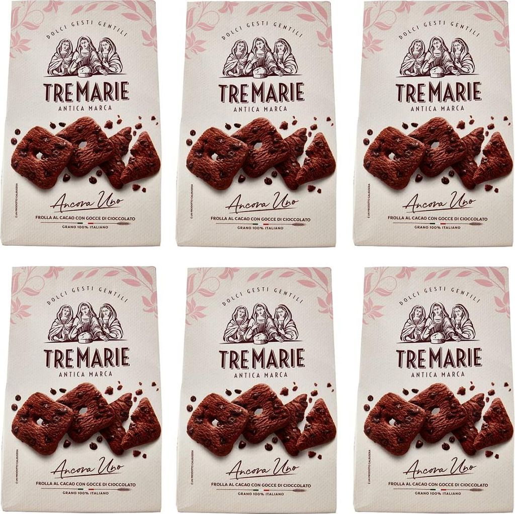 6x Tre Marie Ancora Uno Frolla al Cacao con Gocce di Produktbild 