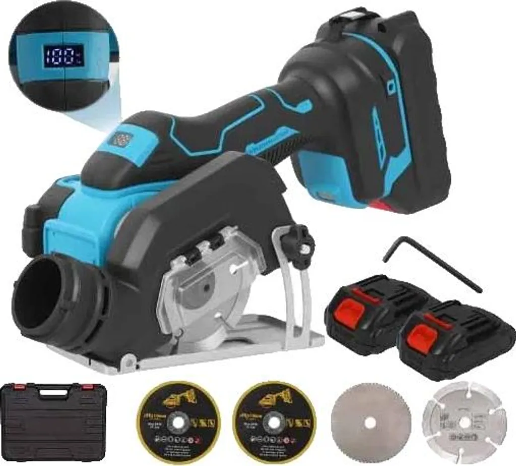 Scie circulaire sans fil moteur Brushless finie la fatigue 2 batteries