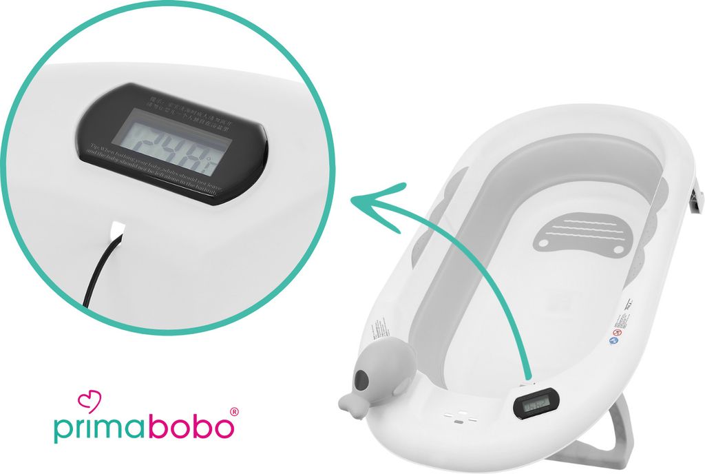 Primabobo OLA Faltbare Babybadewanne mit Gestell, Spielzung Produktbild 10