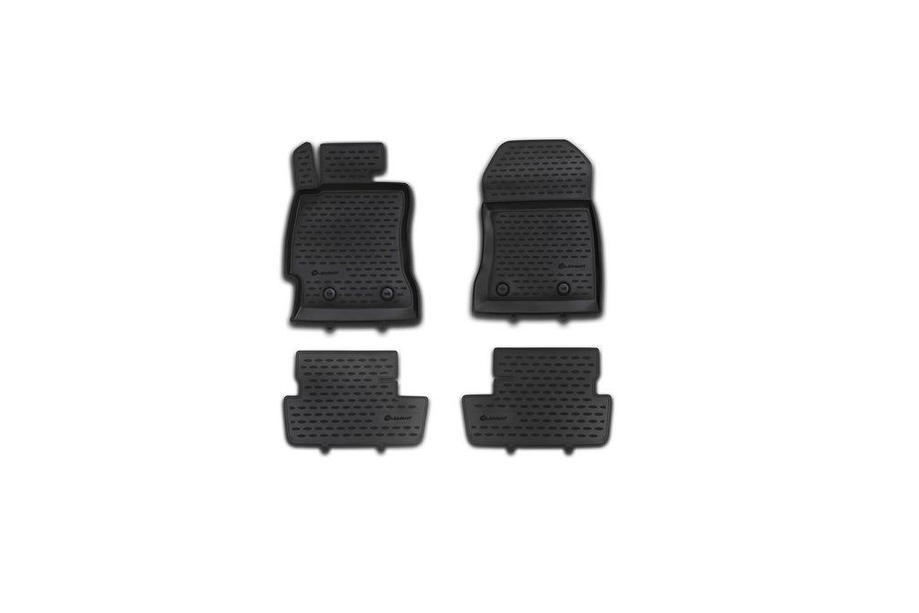 ELEMENT Gummi-Fussmatten 3D kompatible mit TOYOTA GT86, 2012->, 4 tlg.