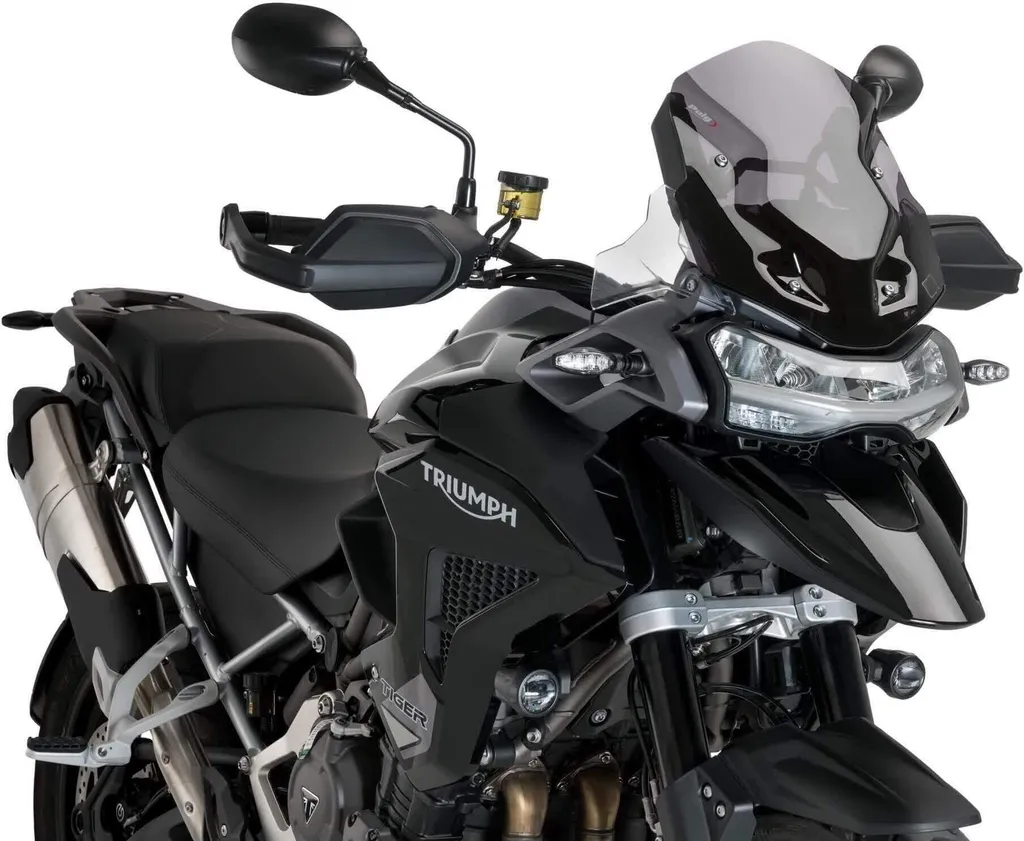 Écran Sport Puig Fumé pour Triumph : Idéal pour les Sorties et Voyages