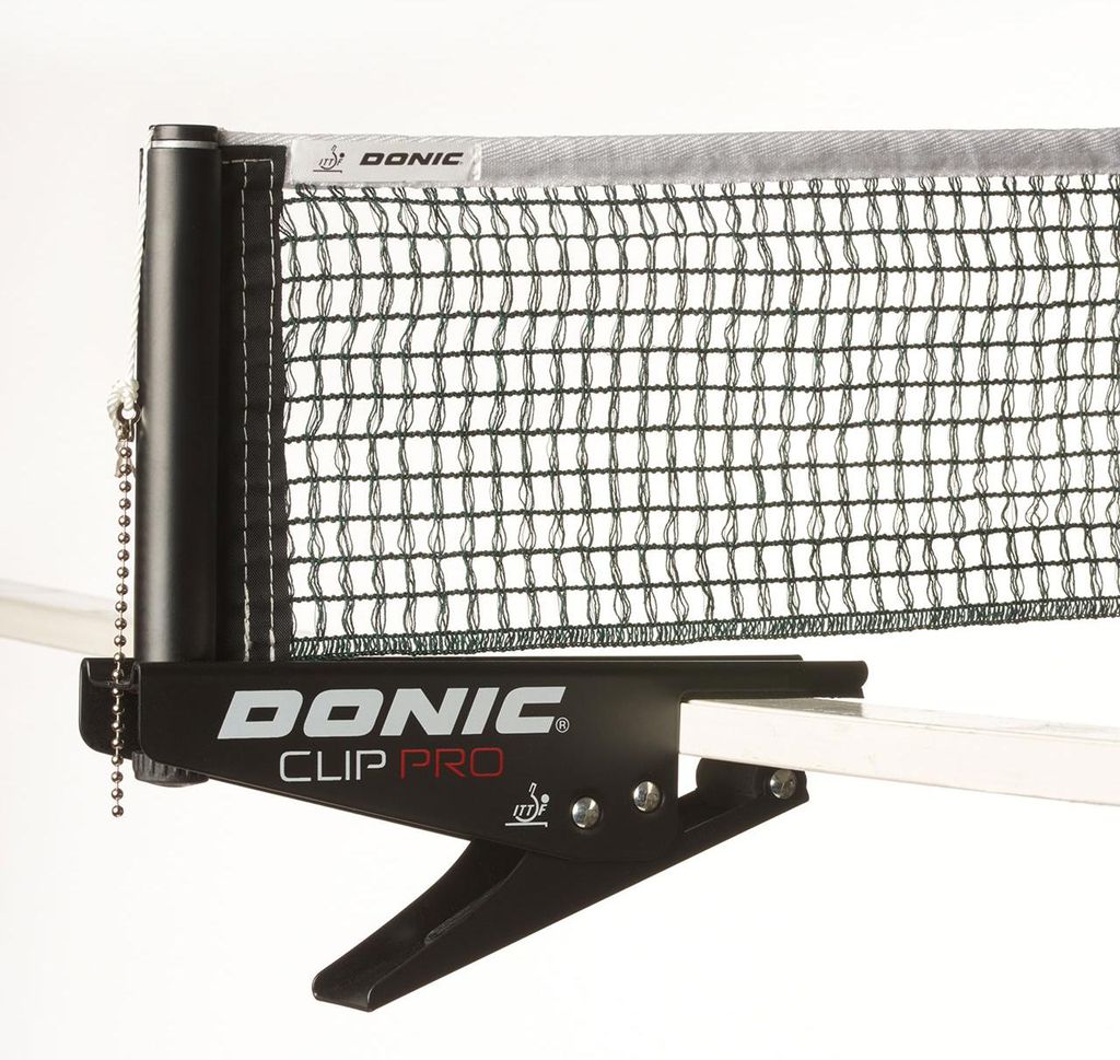 Donic Tischtennisnetz "Clip Pro" grün/ graumetallic