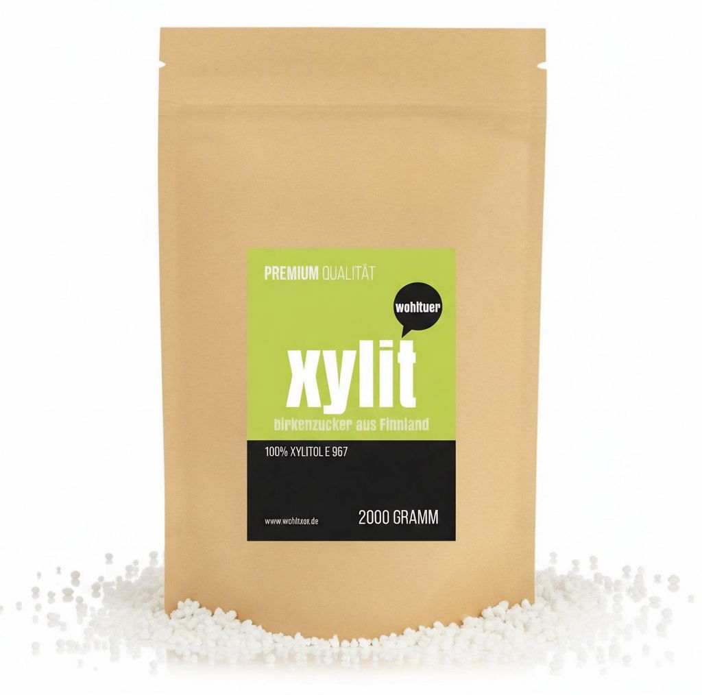 Wohltuer Birkenzucker Xylit aus Finnland - 2000g Produktbild 