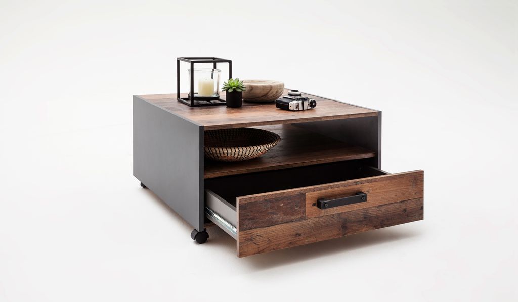trendteam Wohnen konferenčný stolík Universal Old Wood NB Obrázok produktu 3