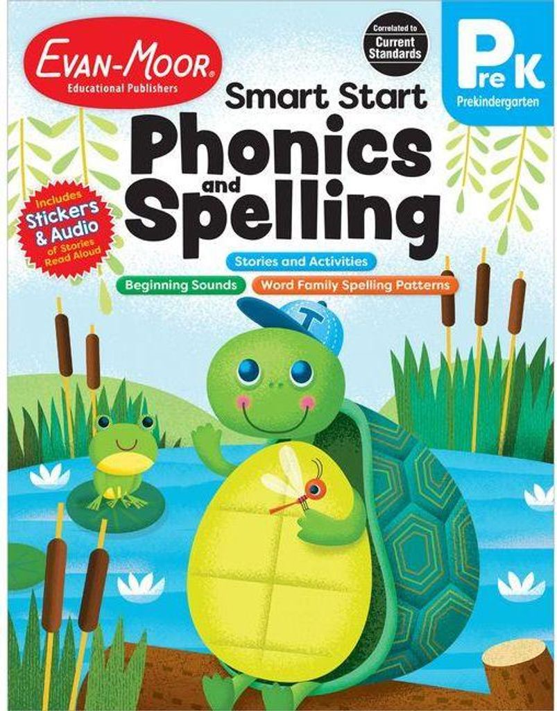 Smart Start: Phonics and Spelling, Grade Prek