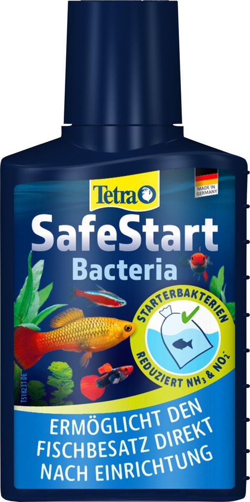 Tetra SafeStart Aquarienstarter, 50 ml Flasche Produktbild 
