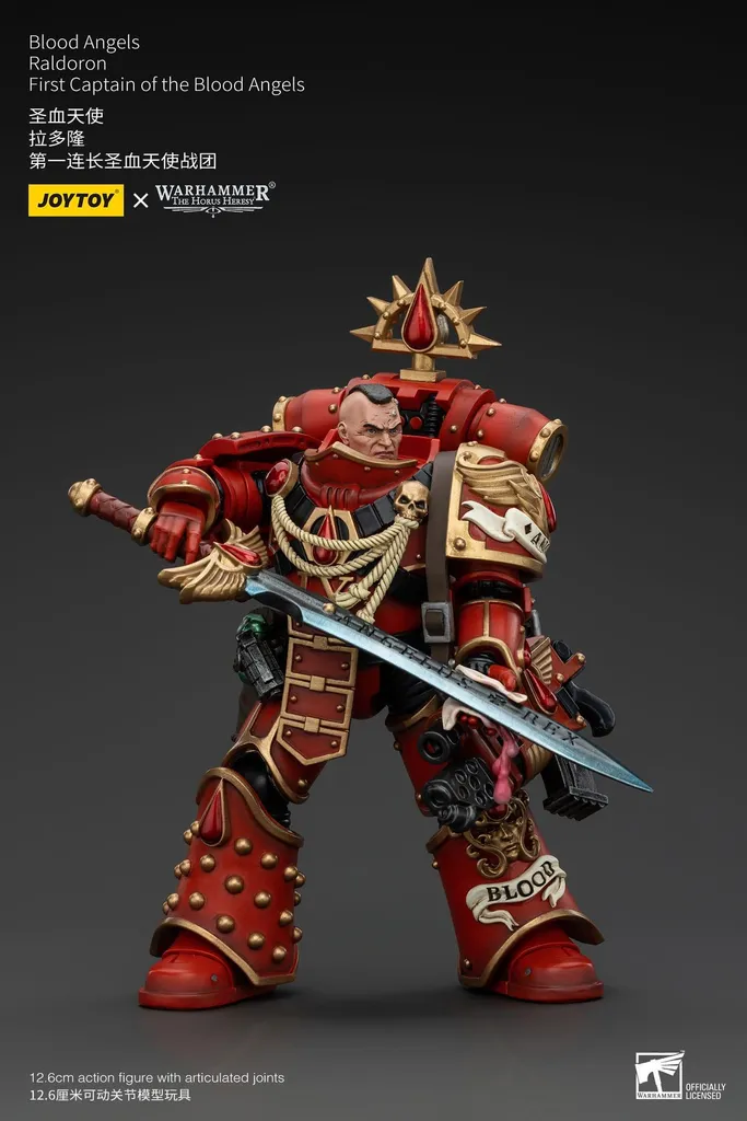 Figurine Warhammer Horus Heresy 1/18 Blood Angels Raldoron 13 cm