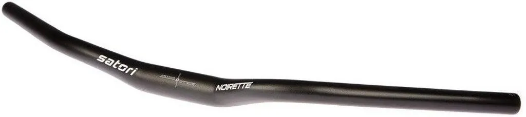 Guidon Satori Noirette 31,8 mm noir mat 630 mm pour VAE et E-Bike