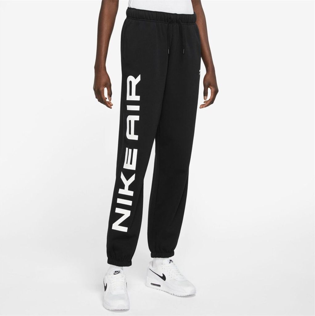 Nike W Nsw Air Flc Os Hr Jggr Black/White L