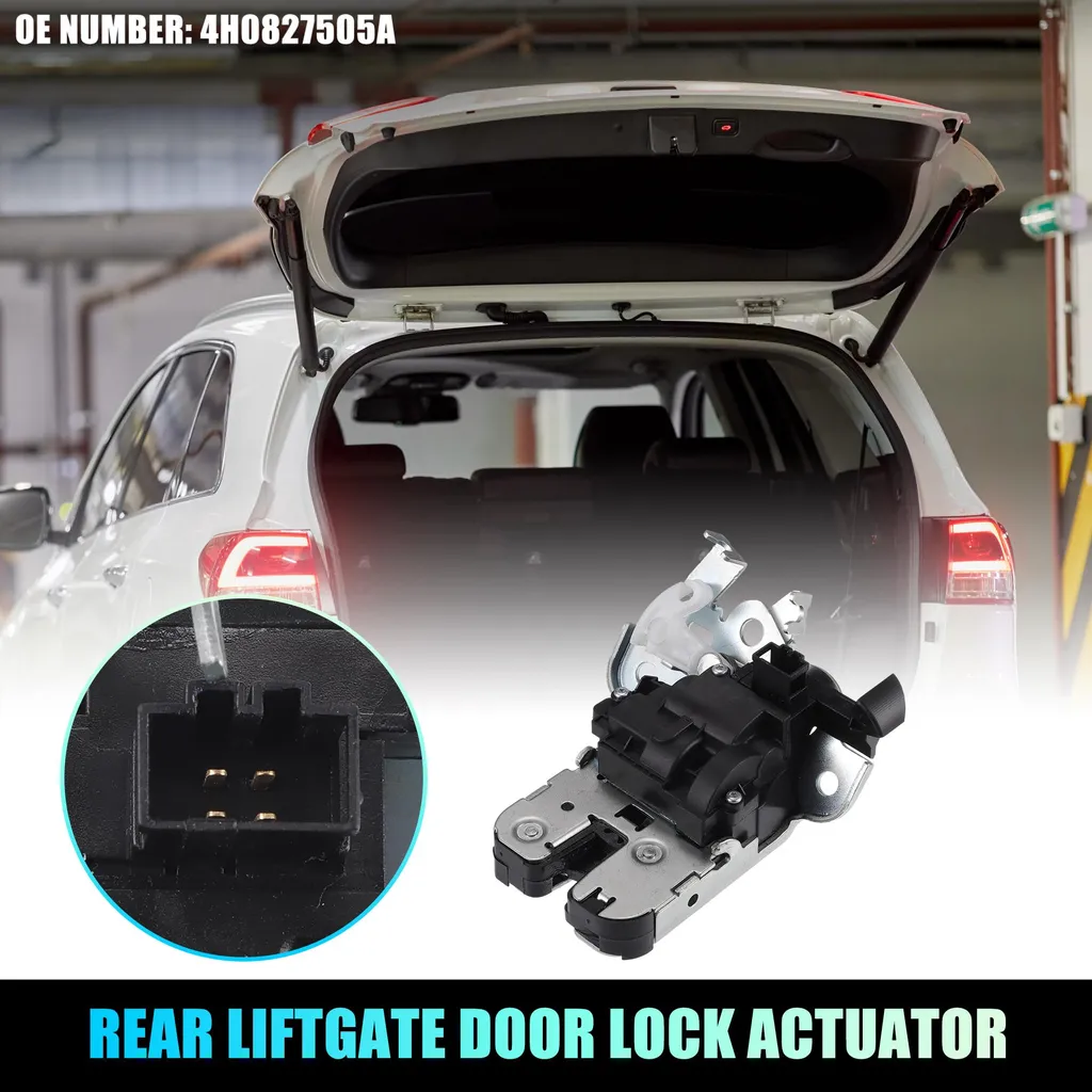 Réparer Coffre Bloqué Audi A6 A8 avec Actionneur de Verrou 4H0827505A