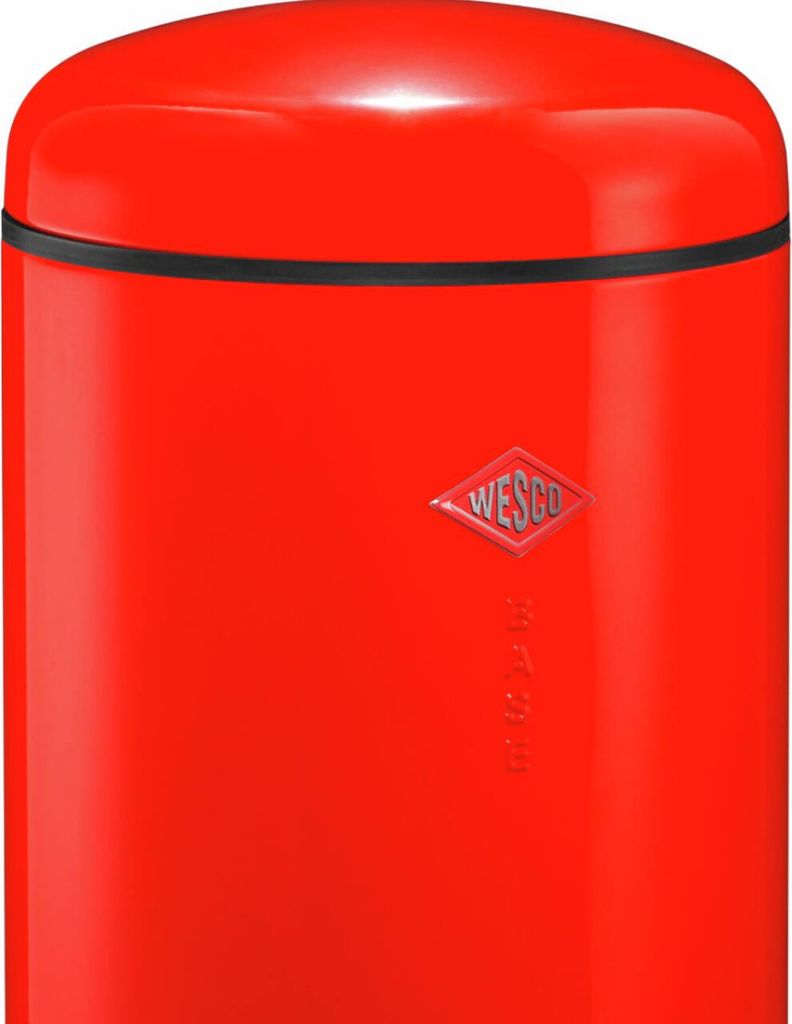 WESCO® Tretabfallsammler Baseboy 20 Liter, rot Produktbild 7