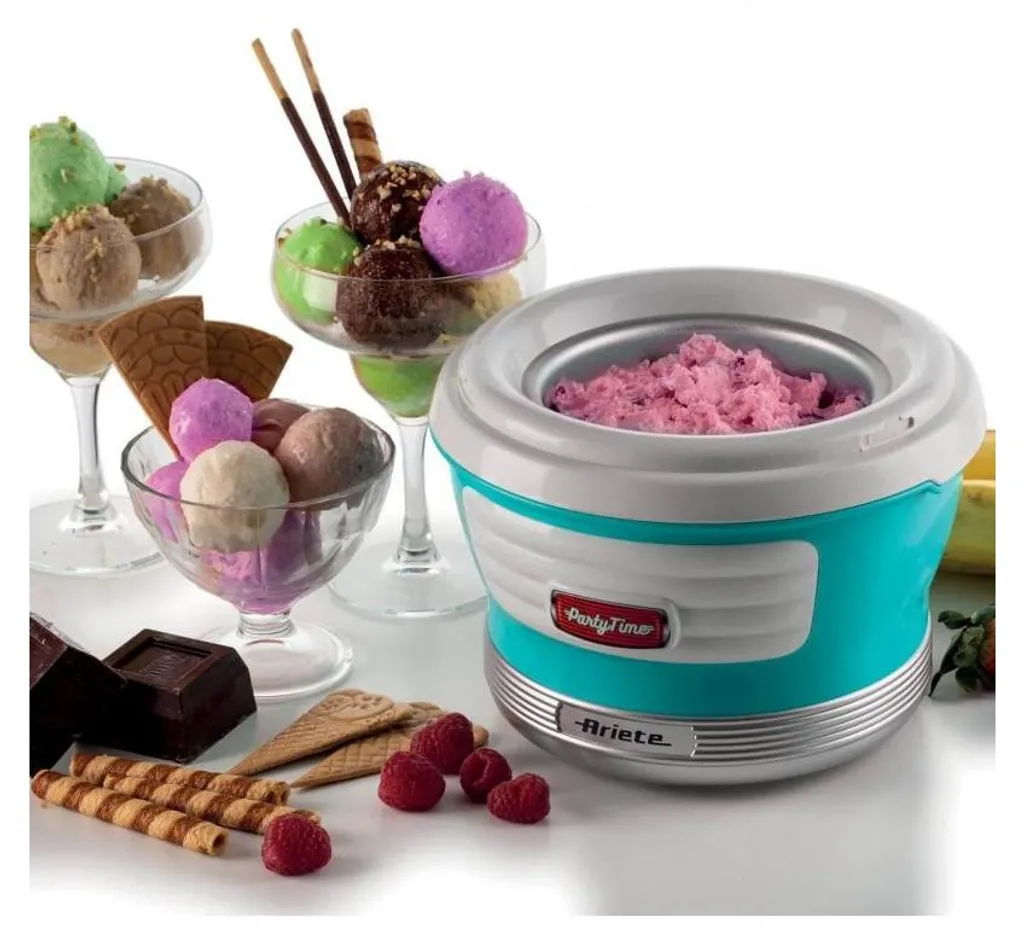 Machine à glace Ariete Gran Gelato 1,5 L - Sorbetière Électrique Bleue - 6