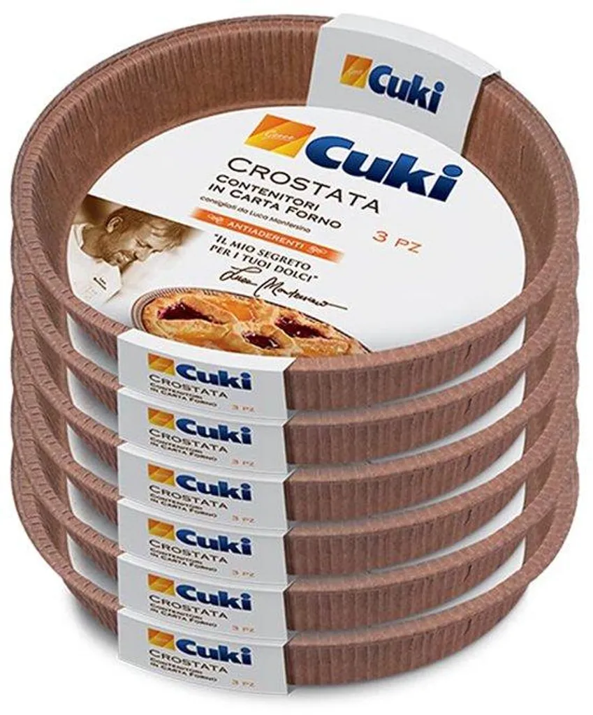 Moule papier 20,6cm spécial cuisson - Lot de 6 avec revêtement antistatique
