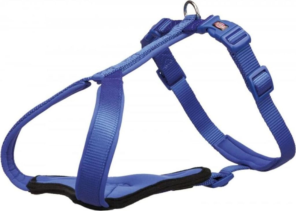 Trixie Premium Y-Geschirr - royalblau - 75-95 cm/25 mm