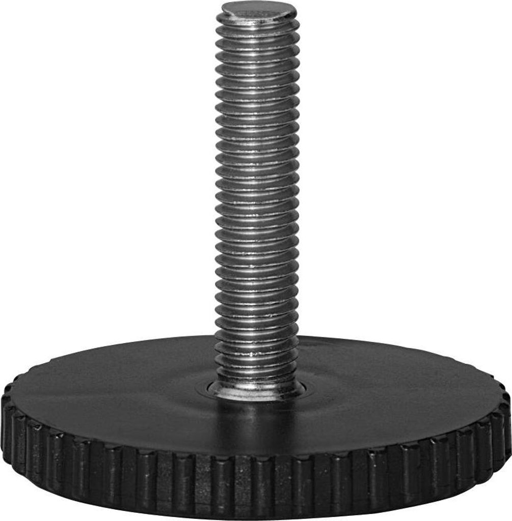 Hettich Höhenverstellschraube M 10 Stahl/Kunststoff, Produktbild 