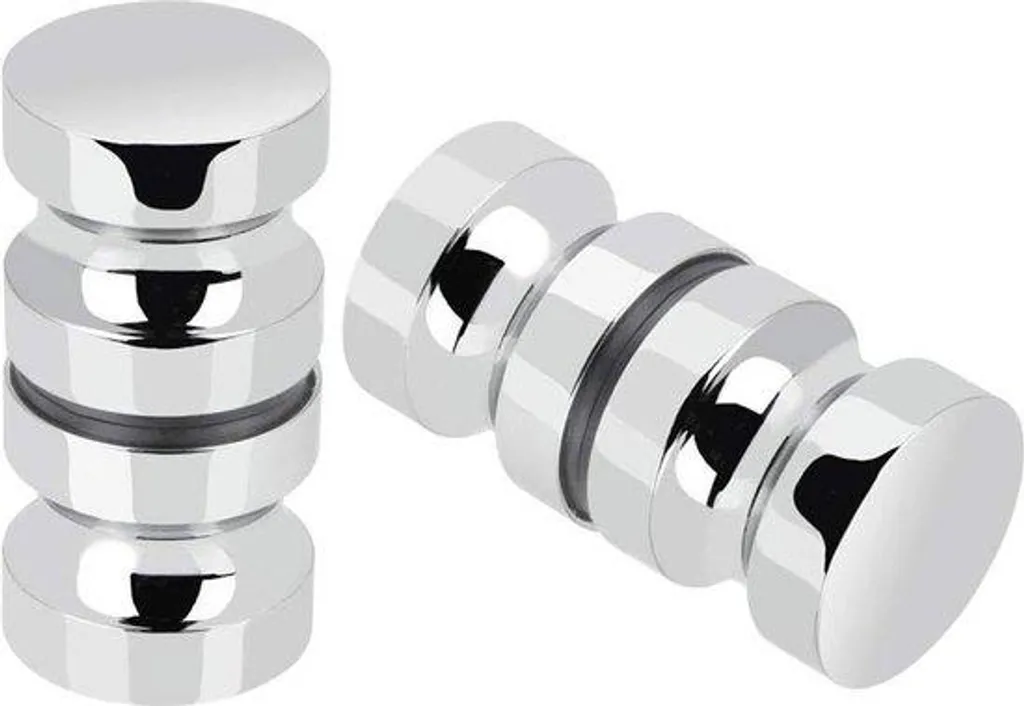 Double pommeau de douche 30 mm en acier inoxydable à haute résistance