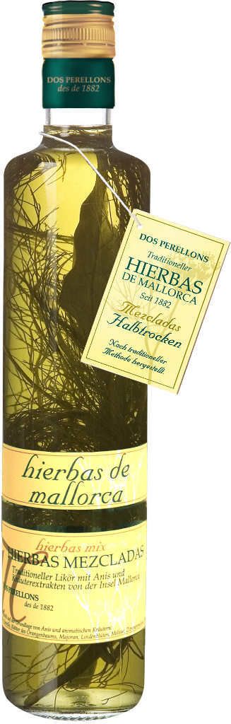 Dos Perellons Hierbas Mezcladas mit Zweig 70cl Produktbild 