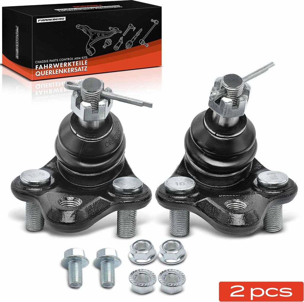 Frankberg 2x Traggelenk Vorderachse für Toyota Celica Corolla Compact Kombi Liftback Station Wagon Stufenheck