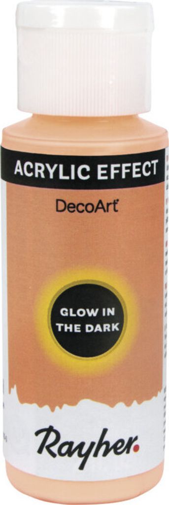 Fluoreszierende Acrylfarbe 59 ml - orange