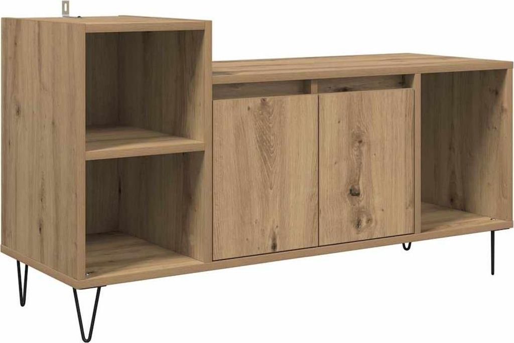 TV-Schränk Artisan-Eiche 100 x 35 x 55 cm Holzwerkstoff