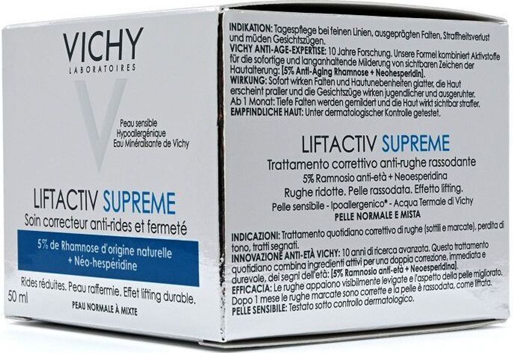 Kuracja przeciwzmarszczkowa Liftactiv Supreme Vichy 50 ml Zdjęcie produktu 7