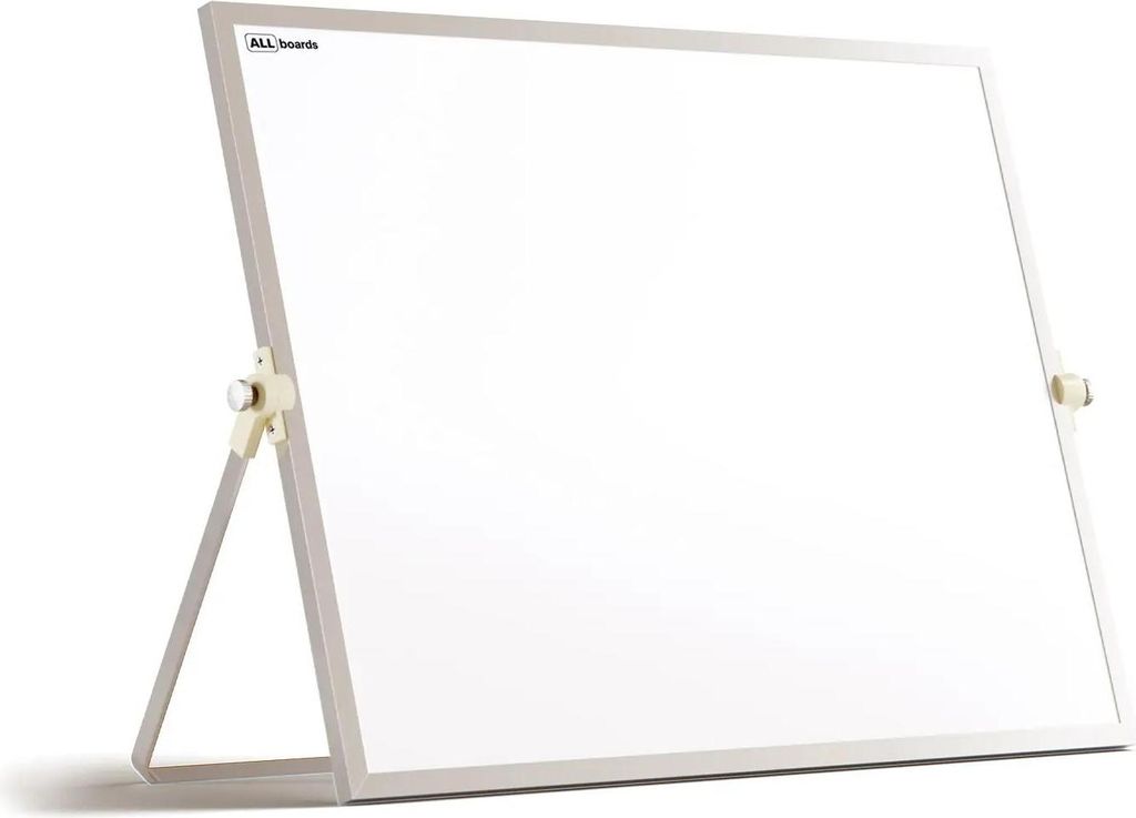 Lavagna magnetica cancellabile 40x30 cm per scrivania con Immagine del prodotto 