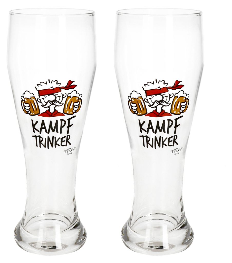 Ritzenhoff&Breker 2x Weizenbiergläser Kampftrinker Produktbild 
