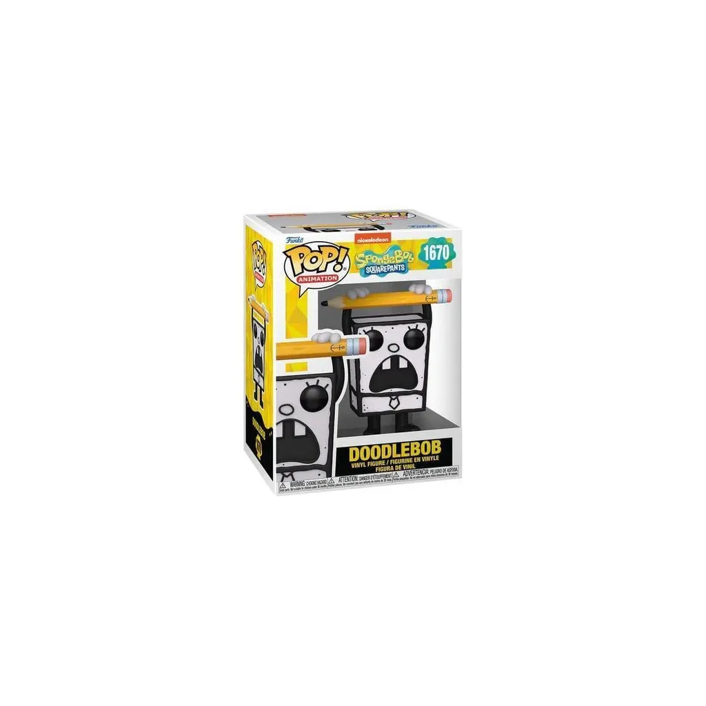 Figurine Doodlebob Pop Bob l'éponge - Décoration Geek 25ème Anniversaire