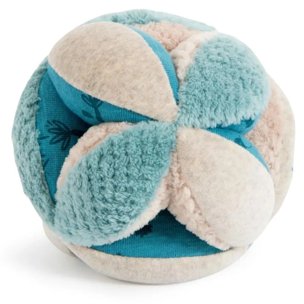 Balle sensorielle multi-textures Moulin Roty - Coton et velours doux