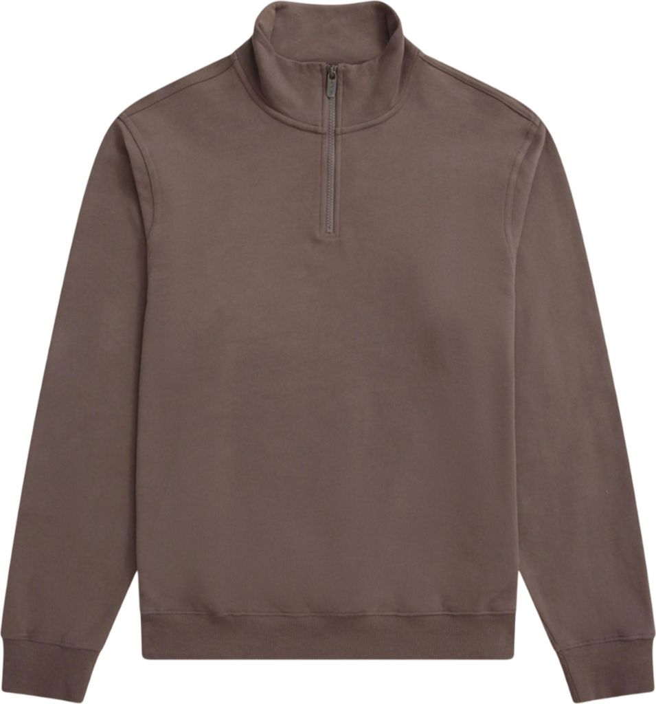 Animal - "Sid" Sweatshirt für Herren, mit halbem Reißverschluss MW4962 (M) (Braun)