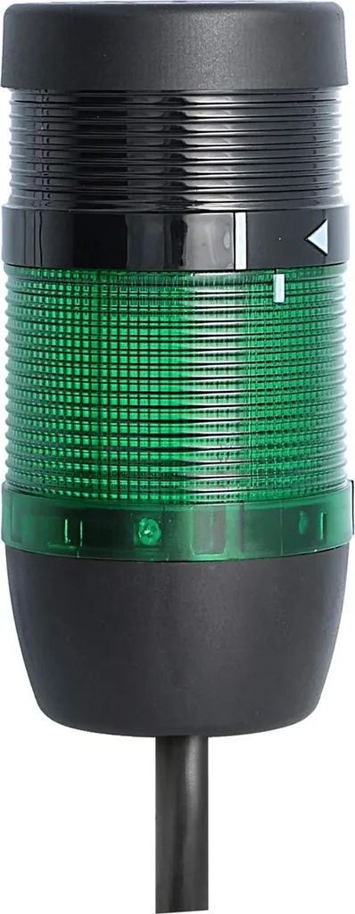 Segnalatore Industriale Verde LED 24V STEX24 con Allarme Sonoro 90db