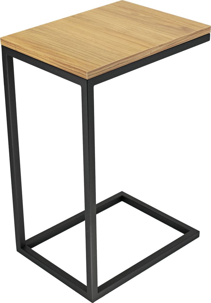 YULKA Wohnzimmertisch Couchtisch Beistelltisch | aus Metall Industrial-Style Loft Handgefertigt | "SEBASTIANO"