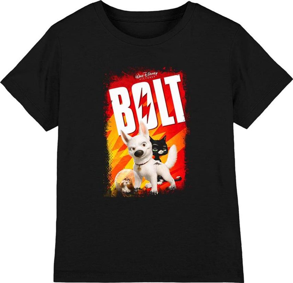 Disney Pixar - "Bolt" T-Shirt für Jungen TV24764 (104) (Schwarz)