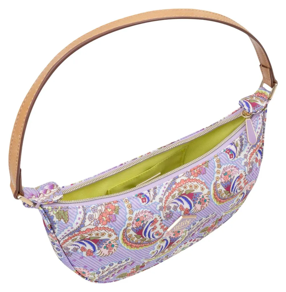 Petit sac porté épaule lilas imprimé Oilily Hemlata Shoulder Bag chic - 4