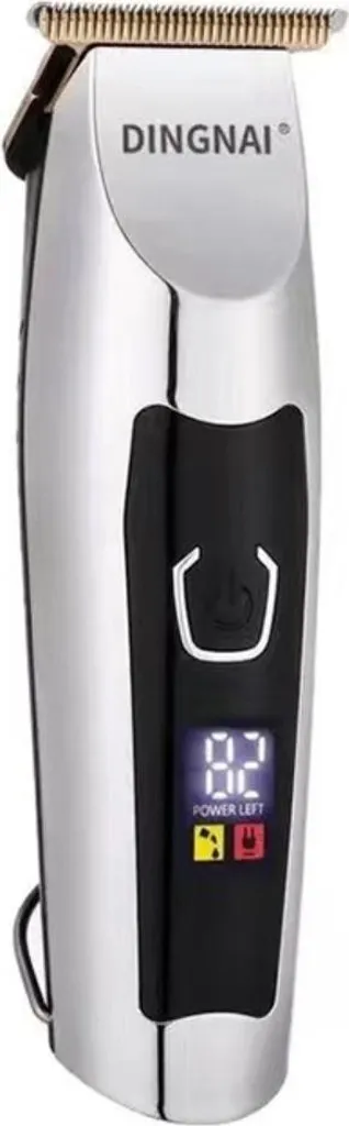 Tondeuse à Cheveux LCD avec Kit de Coiffure Complet Ciseaux Acier INF
