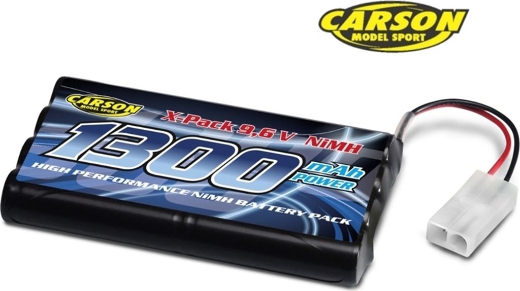 Carson Racing Pack 1300MAh NI-MH 9,6V Akku Produktbild 