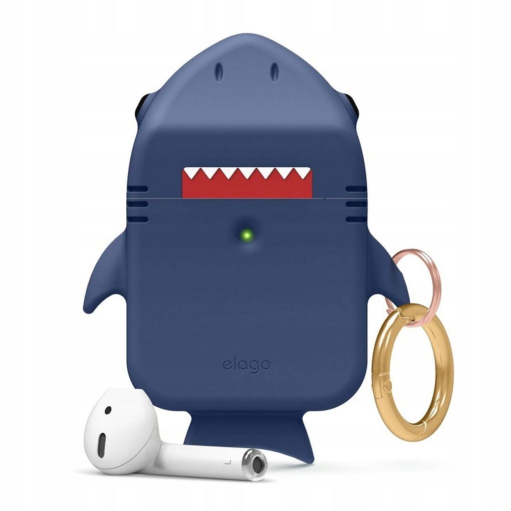 Elago Shark Case für AirPods 1 & AirPods 2 Jean Indigo