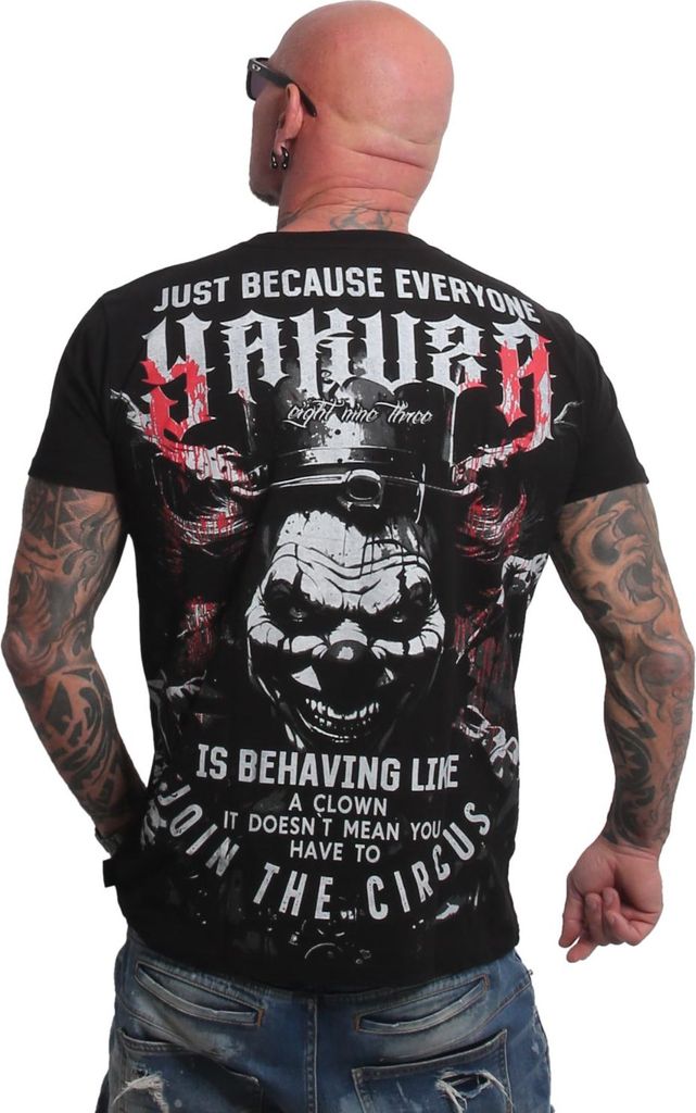 Yakuza Herren Behaving Regular T-Shirt, Schwarz, M