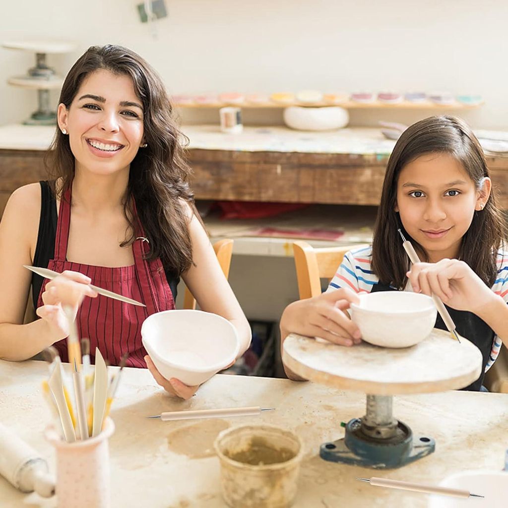 Töpferwerkzeug - Töpferwerkzeugset - Modellierwerkzeug - Tonwerkzeug - Modellierset - Bildhauerei - Töpfern - Modellierwerkzeug - Tonwerkzeug - ...