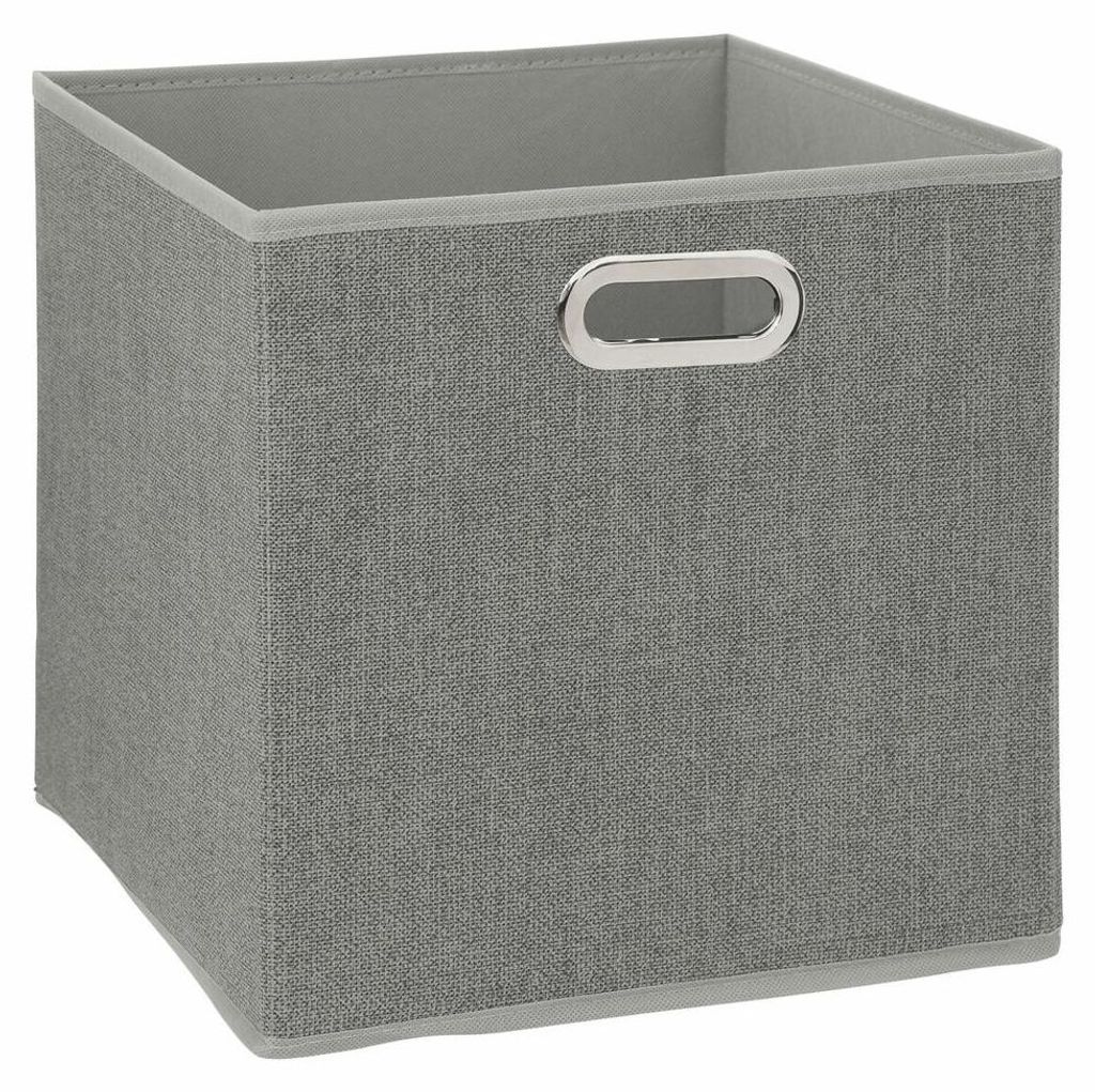 5five Simply Smart Aufbewahrungskorb Mix N Modul, Pappe, PP-Kunststoff, Hellgrau, 31 x 31 cm, 138885C