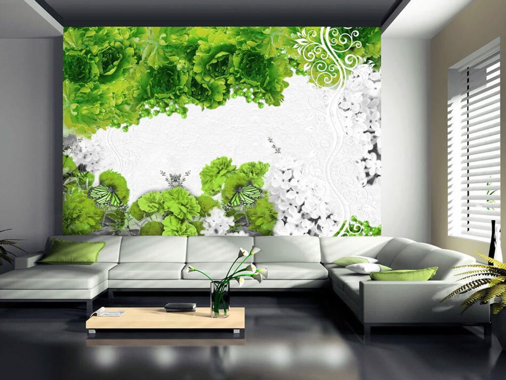 Vlies Fototapete 400x280 cm Tapeten Wandtapete XXL Blumen Produktbild 