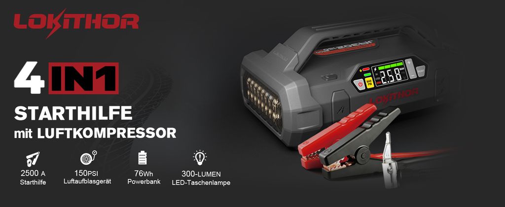 Lokithor JA302 Przenośne urządzenie do awaryjnego Zdjęcie produktu 14
