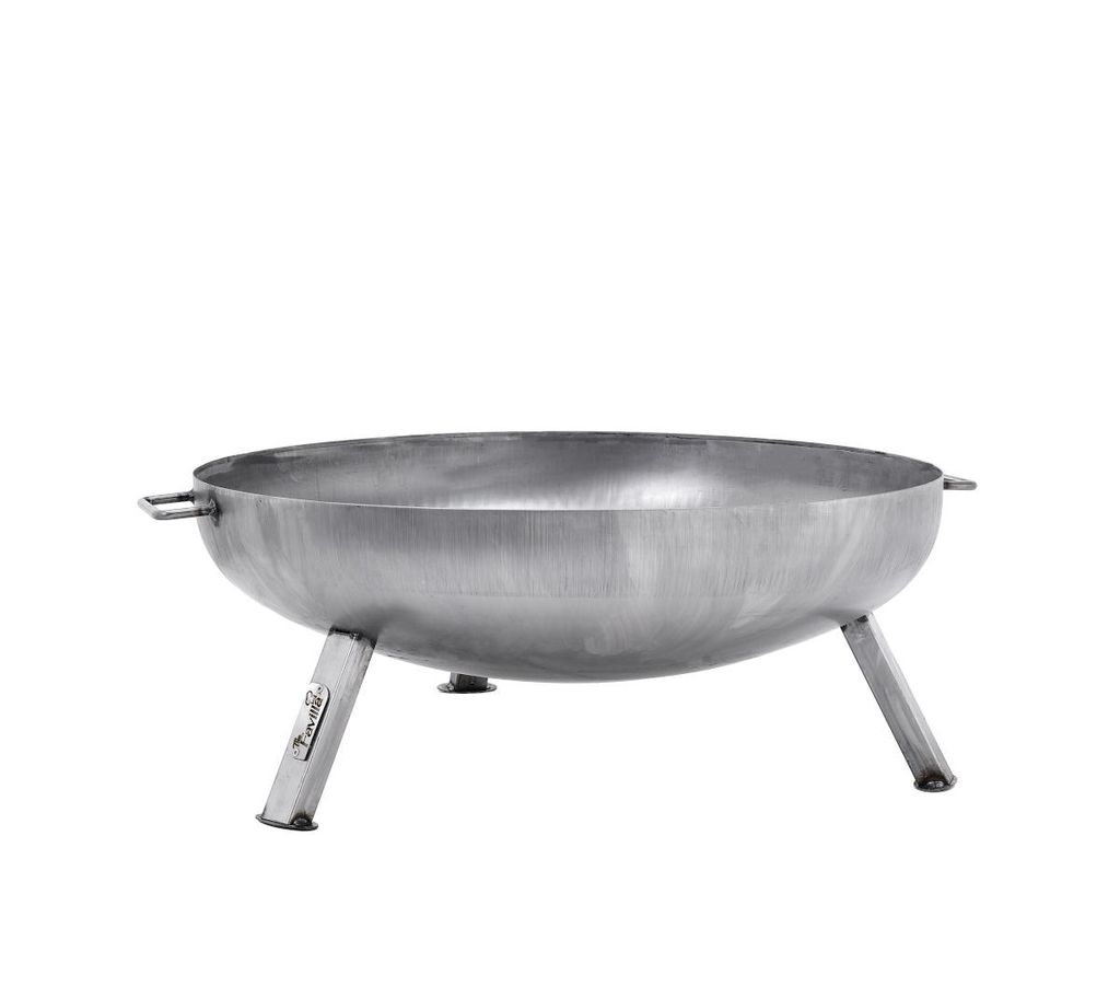 Favilla BOMBE BASIC Feuerschale 79 cm - Große Feuerschale aus Stahl, feuerverzinkt - Für Garten, Terrasse & Camping
