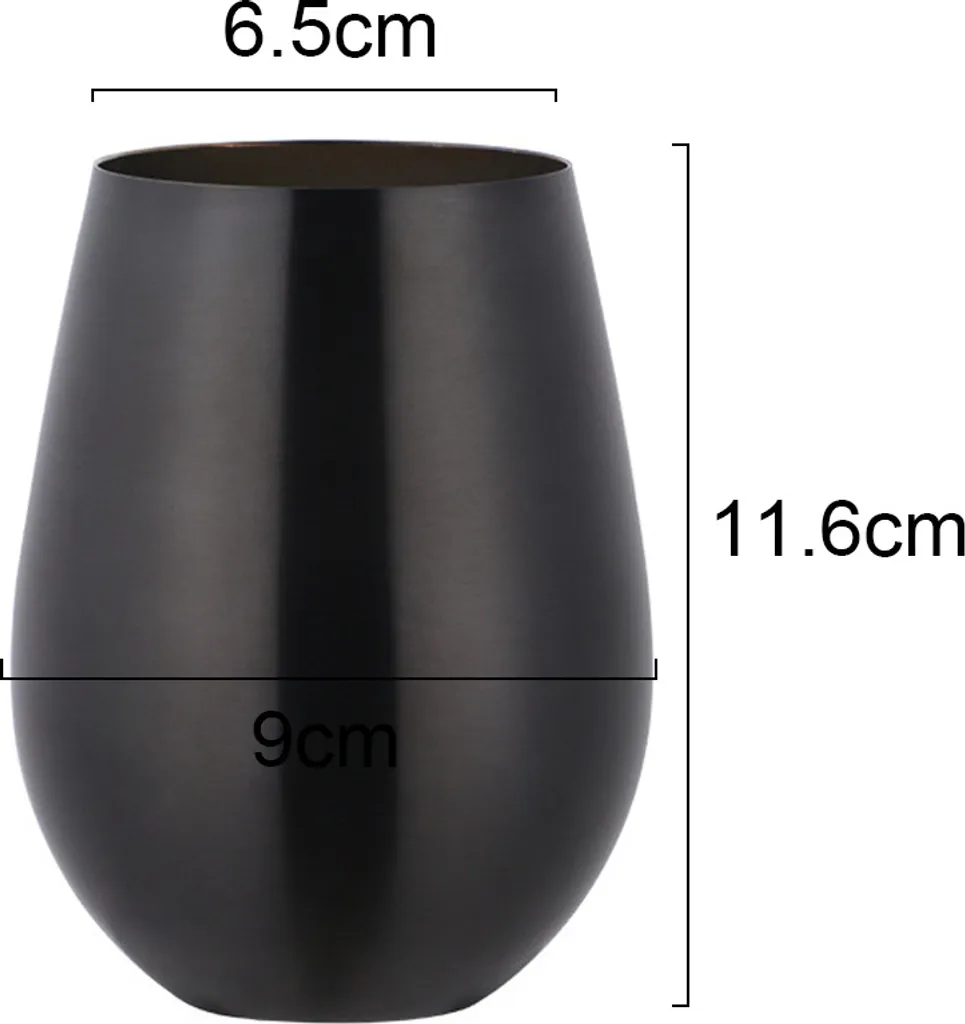 Osmond Weinglas Aus Edelstahl – Doppelwandig, Bruchsicher, Mit Deckel