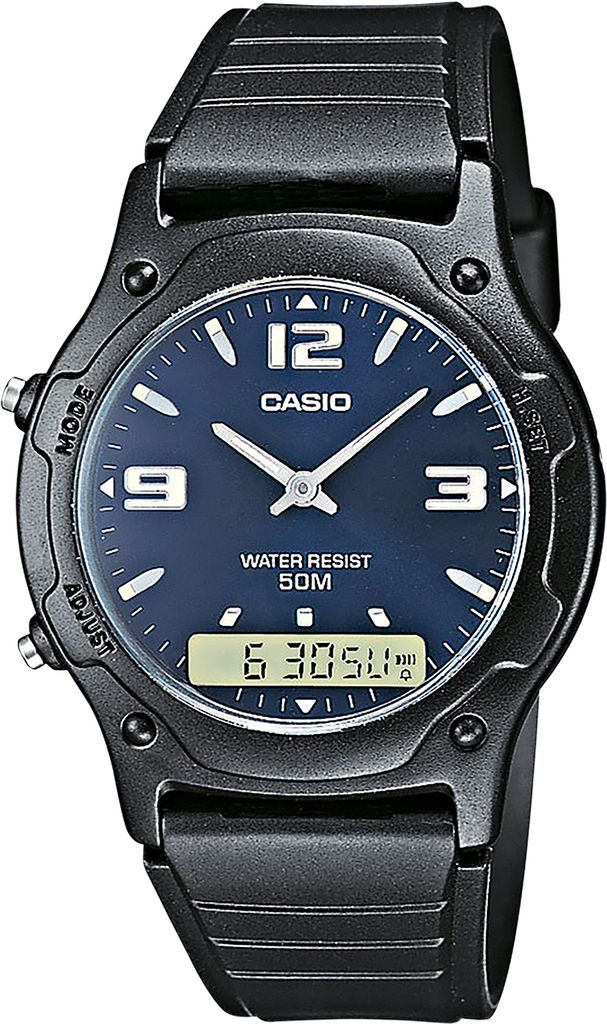 Casio Uhr AW-49HE-2AVEG Casio Collection Uhr AnaDigi Uhr Produktbild 