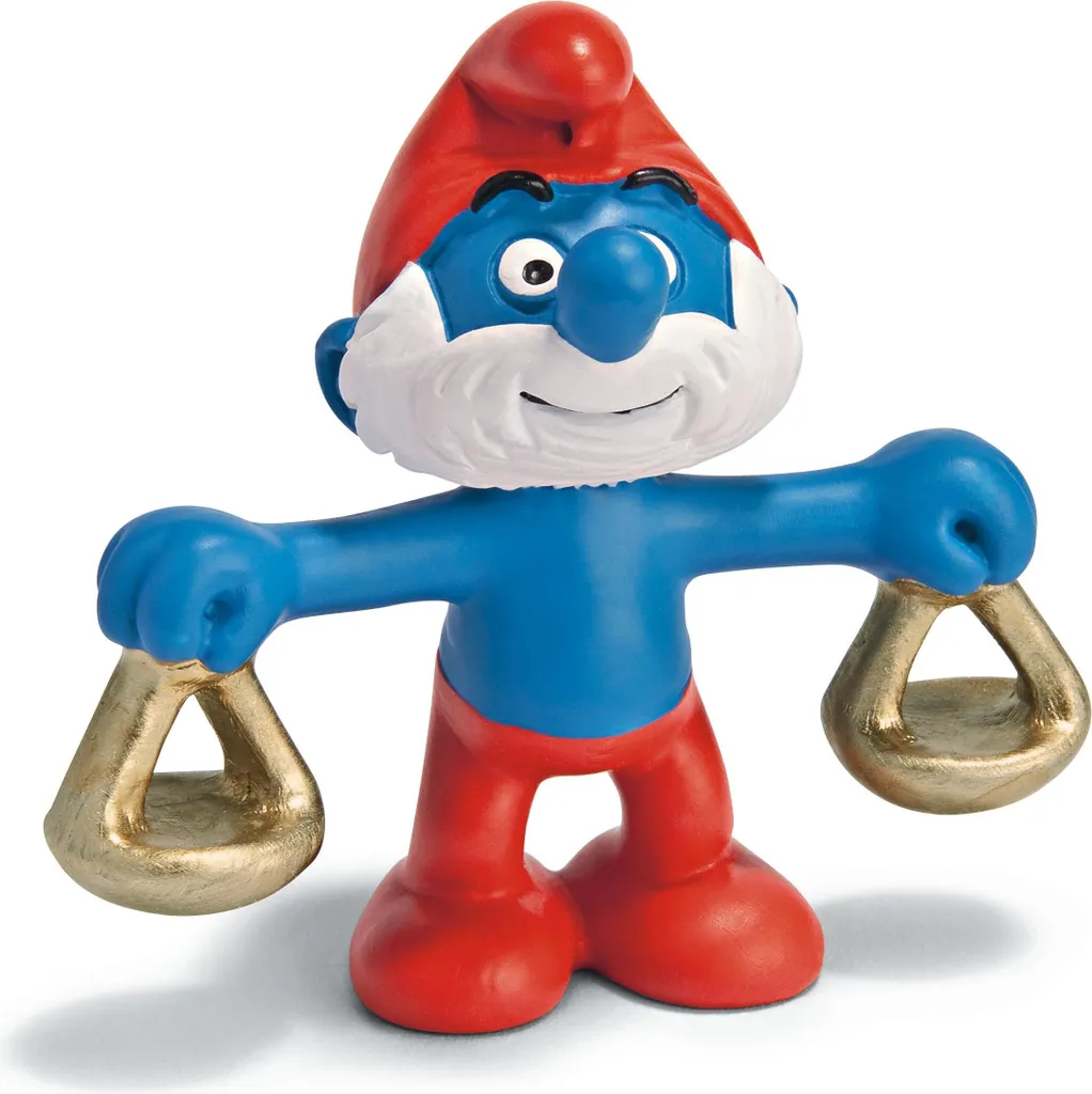 Idée Cadeau Anniversaire : Figurine Schtroumpf Balance Schleich 20726